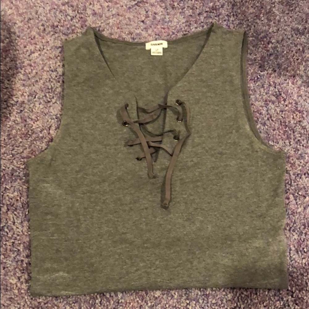 Gray tank